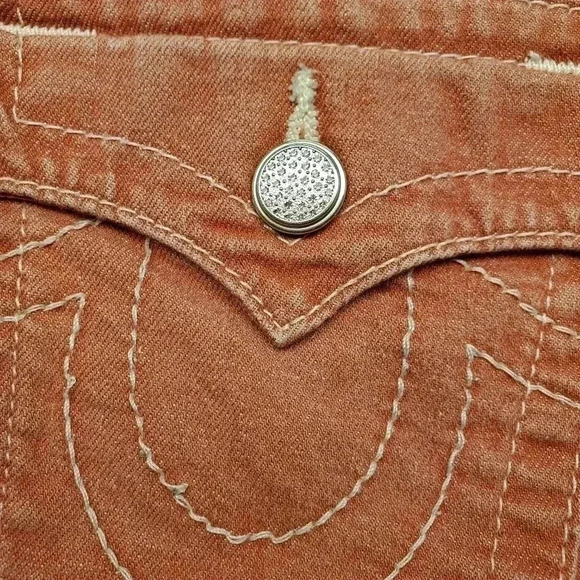 Women's True Religion Blush Skinny Crop Jeans | Size 24 - Picture 9 of 11